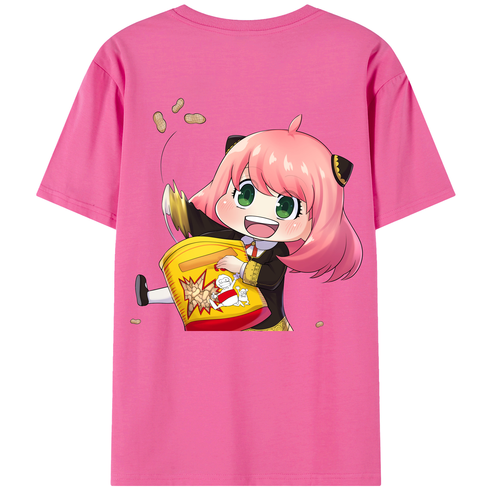 （画像用） SPY×FAMILY间谍家家酒 レディース半袖Tシャツ(バックプリント)